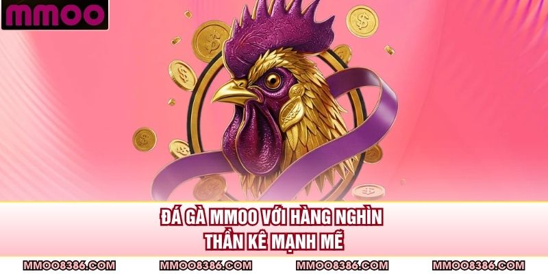 Đá gà MMOO với hàng nghìn thần kê mạnh mẽ